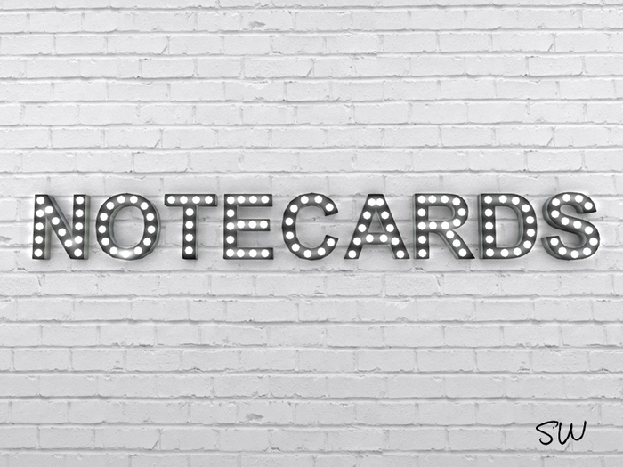 SW Marquee Notecards