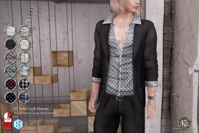 ::K:: AD Jacket Look Homme FAT [BOX]