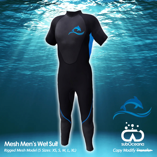 Dolphin Mesh Men's Wetsuit 