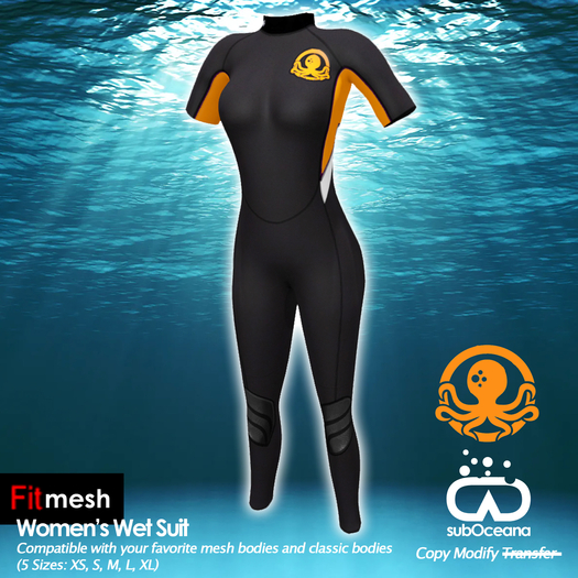 Octopus FitMesh Women's Wetsuit  