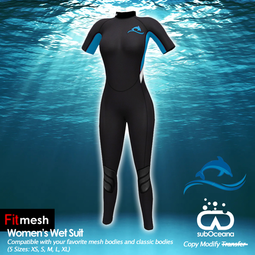 Dolphin FitMesh Women's Wetsuit 