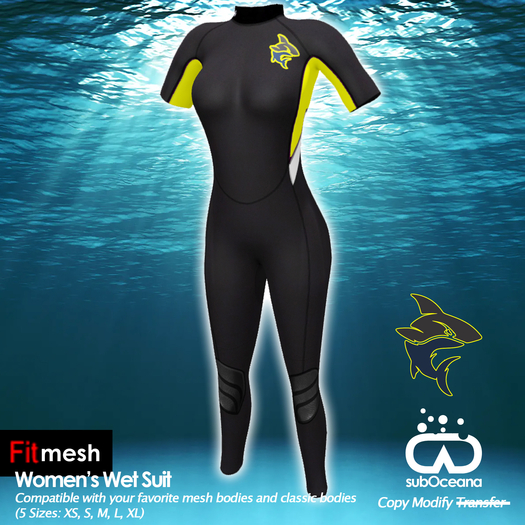 Shark FitMesh Women's Wetsuit  