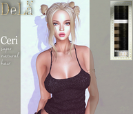 =DeLa*= Mesh Hair "Ceri" Blacks and Whites