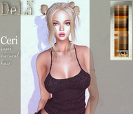 =DeLa*= Mesh Hair "Ceri" Orange Browns