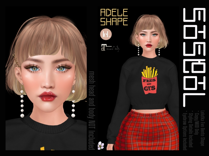 SALE ::S0:: ADELE Shape & Styling [LeL Ryn + Maitreya]