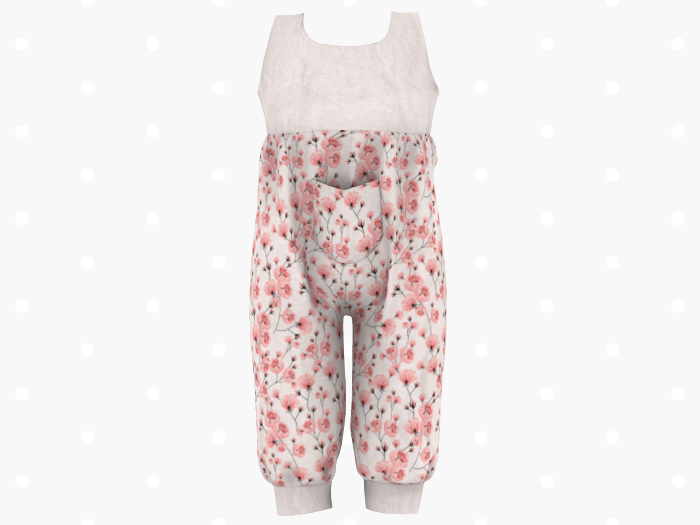 Bloom Floral Jumpsuit (Rose)