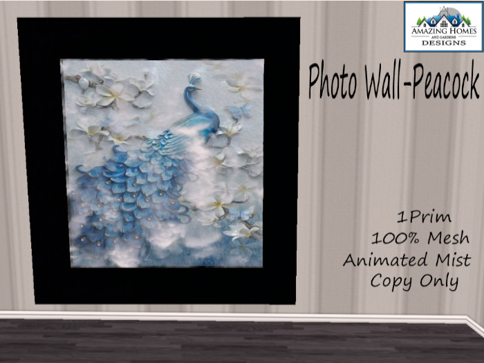 !AH! Photowall Peacock