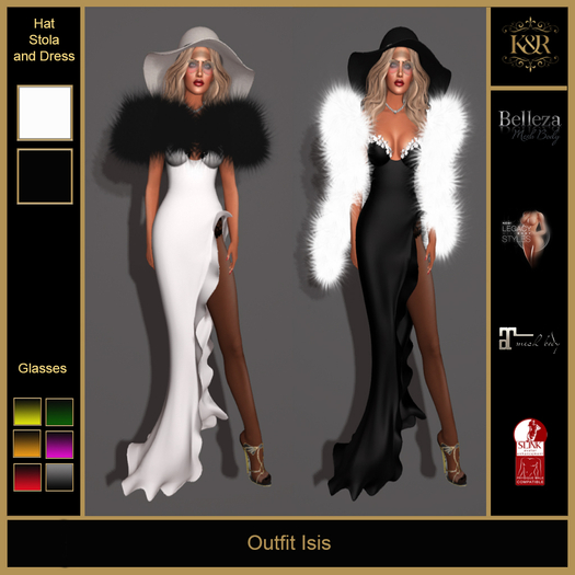 ** K&R - Evening dress ISIS - DEMO