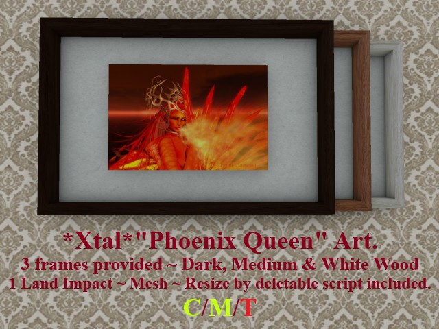 *Xtal* "Phoenix Queen" Art