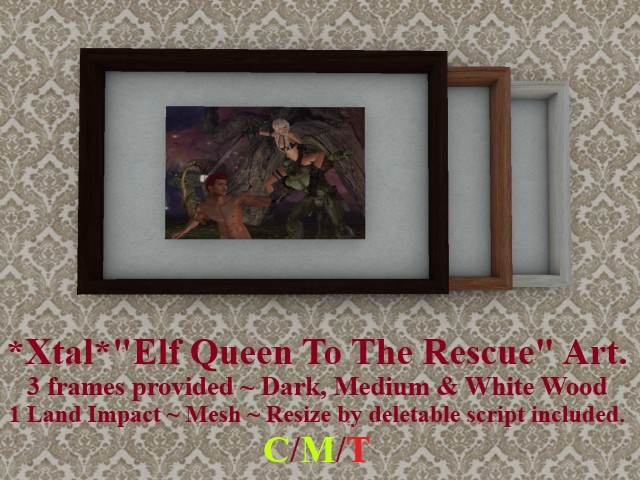 *Xtal* "Elf Queen To The Rescue" Art