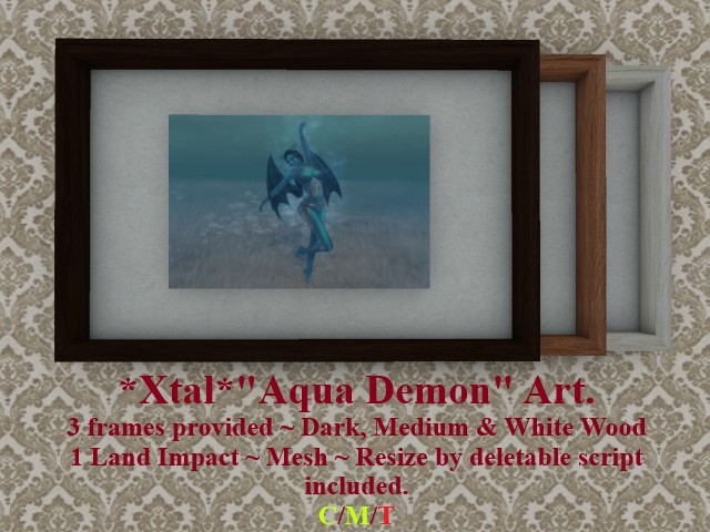 *Xtal* "Aqua Demon" Art