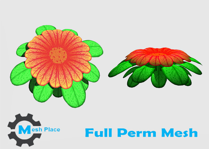 Mesh Place - Fantasy Flower (add to unpack)