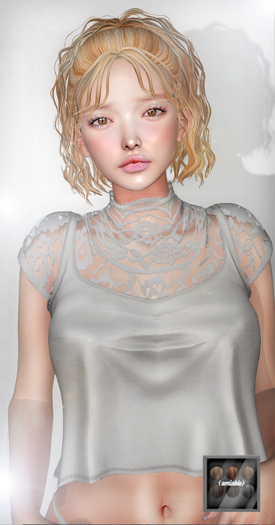 {amiable}Mesh HAIR009(Brown Pack)