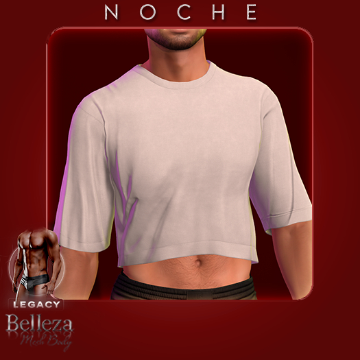 NOCHE. Nick Solid Crop White