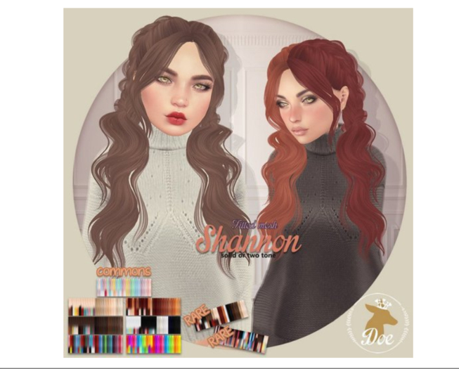 Doe: Shannon (solid) - Pastels