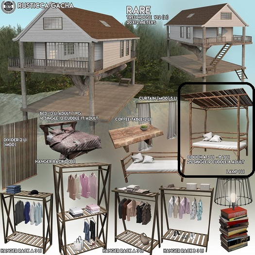 [Since1975] Rusticca Gacha - Couch B