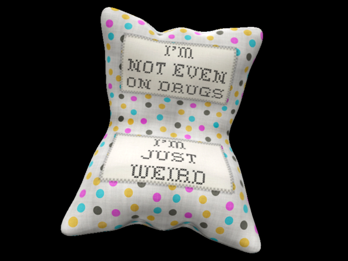*~*HopScotch*~* Cuddle Pillow - Weird SOI