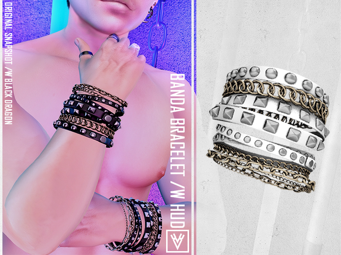[ xVx ]BANDA BRACELET - WHITE