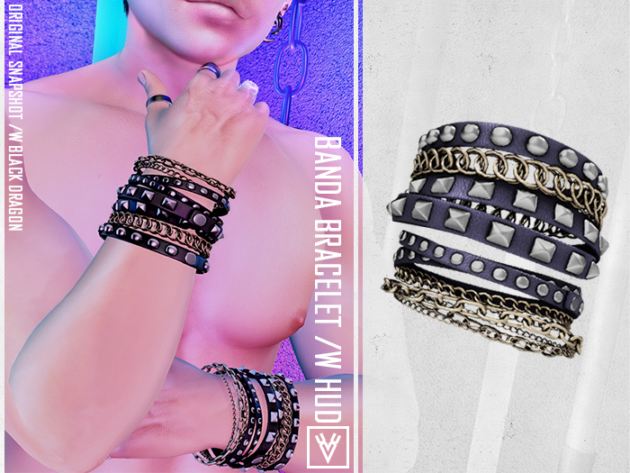 [ xVx ]BANDA BRACELET - MIDNIGHT