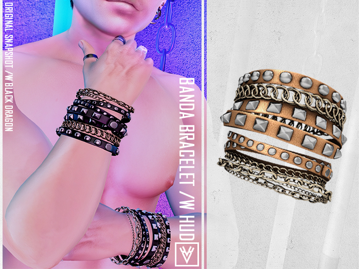 [ xVx ]BANDA BRACELET - BEIGE