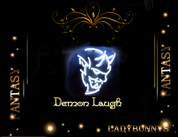 Bunny's Sounds-Demon Laugh (Full Perm Halloween Laughs  Sound