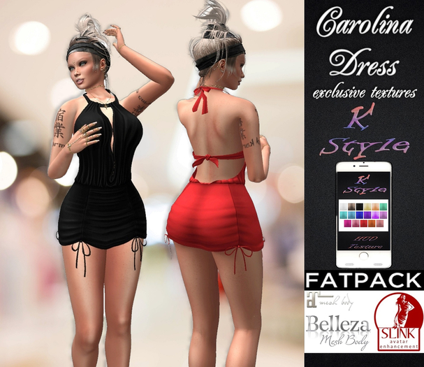 [K-Style] CAROLINA DRESS MAIT-BELZ-SLINK