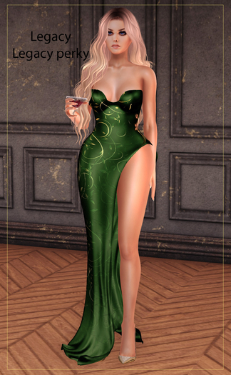Tefnutta store Sweet Ophelia dress green