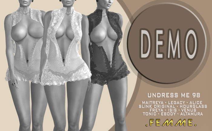 [FM] UNDRESS ME 98 DEMO