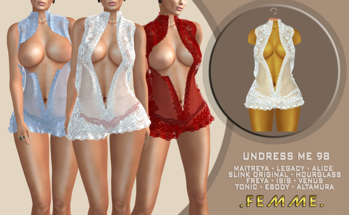 [FM] UNDRESS ME 98 WHITE 