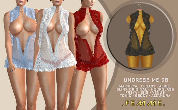 [FM] UNDRESS ME 98 BLACK