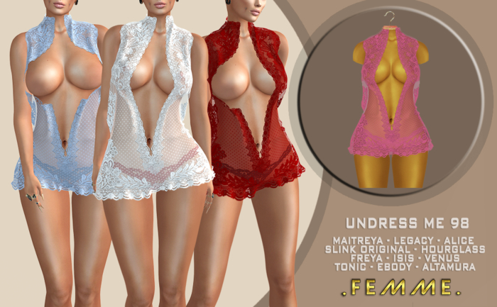 [FM] UNDRESS ME 98 PINK