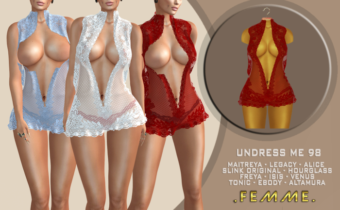 [FM] UNDRESS ME 98 RED 
