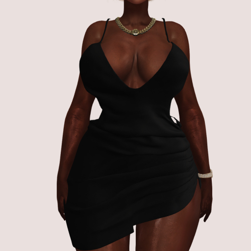 Moxy - Dalia Slip Dress ( Onyx )