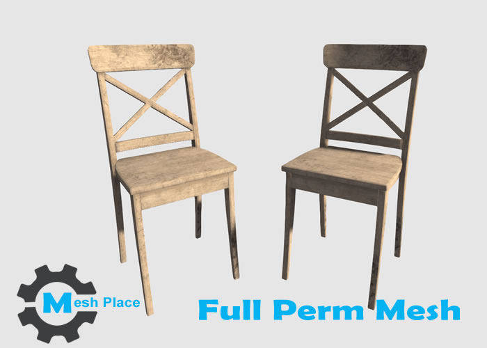 Mesh Place - Country Style Chair - Full Perm Mesh