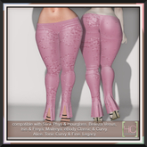 [HC] Quorra Pink Leggings for Slink, Belleza, Maitreya, eBody, Signature, Legacy & Tonic