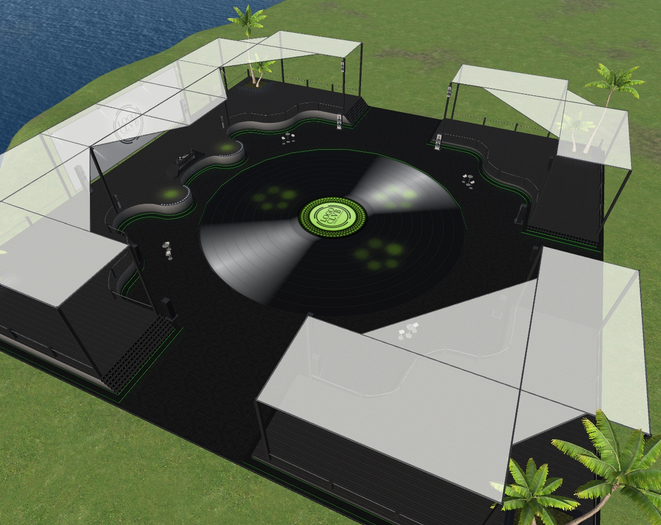 A35 - [Lime Neon] - Vinyl Dance Floor Club - [ADHIR] - BOX
