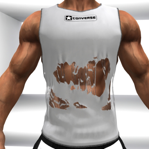WL-Conv3rs3 Ripped Tank Top 2 -Aesthetic