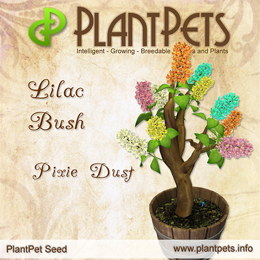 PlantPet Seed [Lilac Bush *Pixie Dust*] RARE ELITE