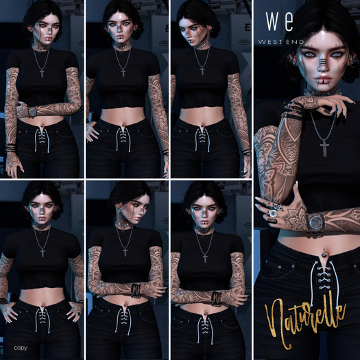 [ west end ] - Naturelle - Static Pose Pack [add]