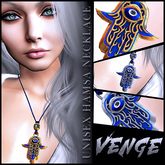 VENGE - Unisex 'Hamsa' Necklace *Add Me*