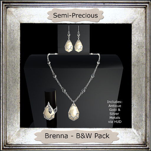 Semi-Precious - Brenna - B&W Pack (ADD ME)