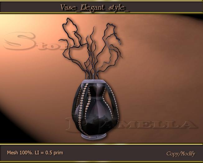 Vase_Elegant style_ (BOX)