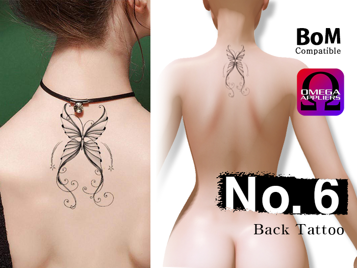 (Back Tattoo) No.6 - BoM / Omega
