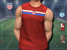 Men's Training Tank Top - USA - 02