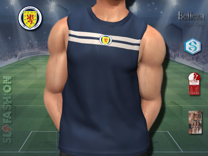 Men's Training Tank Top - Scotland