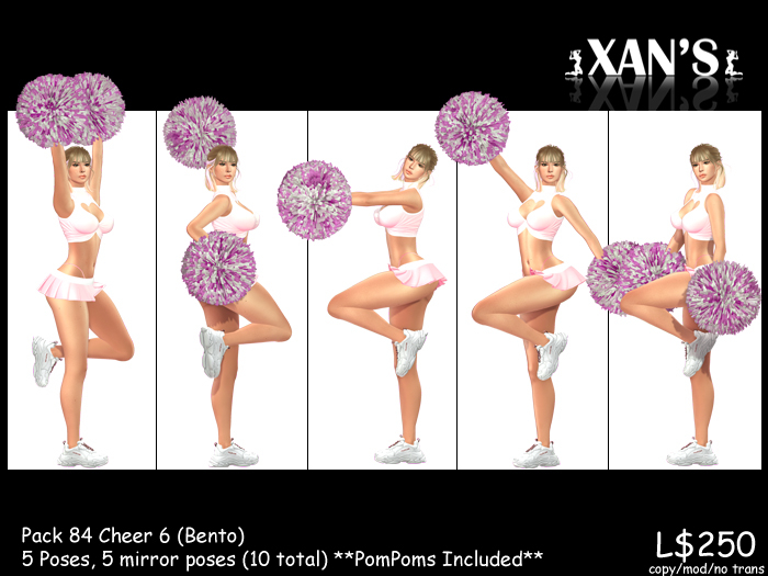 Xan Pose - Pack 84 - Cheer 6