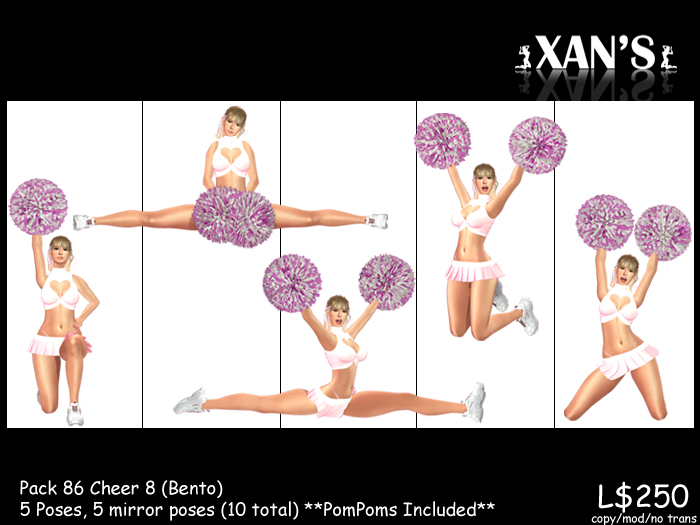 Xan Pose - Pack 86 - Cheer 8