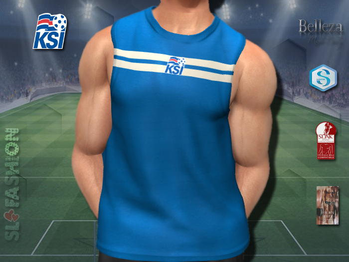 Men's Training Tank Top - Iceland