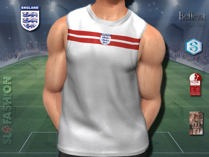 Men's Training Tank Top - England - 01