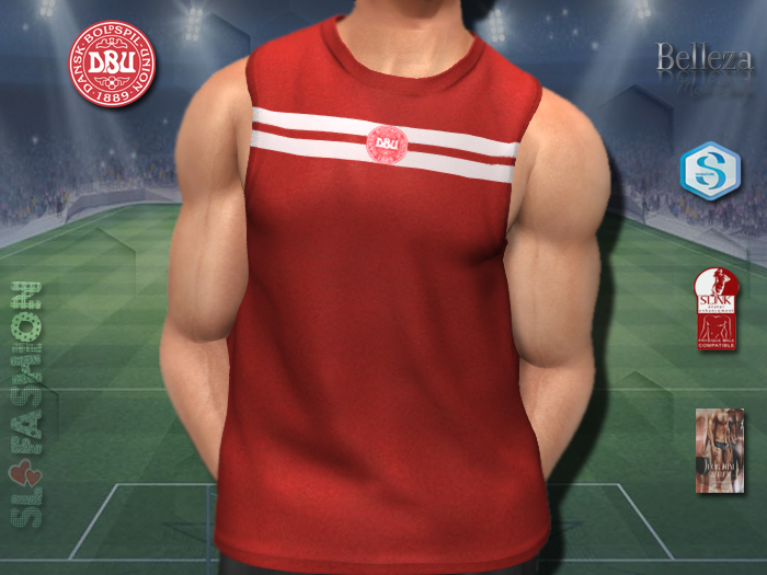 Men's Training Tank Top - Denmark